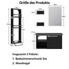 Puluomis Badmöbel Set mit Handtuchhalter, Produktbild-Vorschau 3
