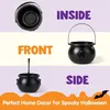JOYIN Großer schwarzer Halloween-Kessel 19,1 cm Süßigkeiten Produktbild-Vorschau 5
