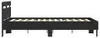 vidaXL Bedframe met hoofdeinde, zwart, 120x200 cm, Productafbeelding-voorbeeld 5