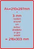 100 stuks Albyco mat laminiertasjes - A4, 216x303 mm - Productafbeelding-voorbeeld 9