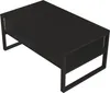 Table basse 'Laukaa' rectangulaire piètement métal 100 x 60 Voir les images du produit 4