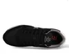 A top-down view of a black sneaker on a white background. Produktbild-Vorschau