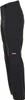 A close-up side view of black cargo pants. Anteprima dell’immagine prodotto