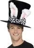 Weißes Kaninchen Zylinder - Fasching Halloween Kostüm Produktbild-Vorschau 4