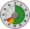 TimeTEX Zeitdauer-Uhr 'lautlos' L mit Ampelscheibe Produktbild-Vorschau 1
