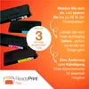 Marketing image showing ink cartridges and promotional text about a subscription service. Náhled obrázku produktu