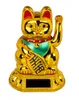 Winkekatze Solar Kunststoff 8 cm Produktbild-Vorschau 3