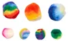 Colorations Bastel Pompons Regenbogen gestreift - 180 Stück Produktbild-Vorschau 5