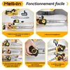 Tronçonneuse électrique de 12 pouces, équipée de 2 Voir les images du produit 7