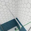 76x80cm 195cm 6mm Drehtür Eckdusche Duschtür mit Seitenwand Produktbild-Vorschau 6