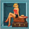 ARTland Leinwandbild Reise nach Paris Größe: 70x70 cm Produktbild-Vorschau 1