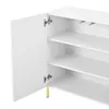 Merax Sideboard mit 3 Türen und verstellbare Böden, Produktbild-Vorschau 9