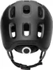 The back view of a black kids' helmet. Produktbild-Vorschau