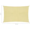 Vela Parasole 160 g/m² Beige 2x3,5 m in HDPE Anteprima dell’immagine prodotto 6