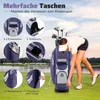 Sac de golf COSTWAY, sac de golf chariot léger avec housse Voir les images du produit 9