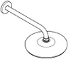 GROHE Tempesta 210, Chrom, 1 szt. Podgląd zdjęcia produktu 2