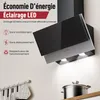 Hotte aspirante sans cadre LEVIVO A+++ 60 cm en mode Voir les images du produit 3