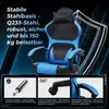 Gaming Stuhl ergonomisch mit Fußstütze, Gaming Chair mit Produktbild-Vorschau 5