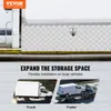 A VEVOR truckbox is shown attached to the side of a truck, with text and images illustrating its use and benefits. The bottom of the image shows two scenarios: a truck with a storage box and a trailer with a truck being transported. Anteprima dell’immagine prodotto