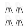 Lot de 4 chaises de salle à manger ou de salon Voir les images du produit 1
