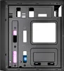 The back side of an empty computer case. Produktbild-Vorschau