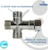 tecuro T-Stück allseitig 3/8 Zoll - Abzweigverteiler für Produktbild-Vorschau 5