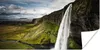 MuchoWow® Poster Wasserfall - Berg - Dschungel 40x20 cm - Produktbild-Vorschau 1