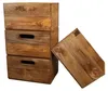 4er Set Holzkiste in ocker kleine Einschubkiste Schublade Produktbild-Vorschau 12