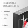 nielsen Aluminium Trikotrahmen, 70x90 cm, Eloxal Schwarz Produktbild-Vorschau 12