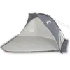 Strandzelt Grau 268x223x125 cm 185T Taft - Campingzelte Produktbild-Vorschau 2