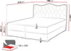 MIRJAN24 Boxspringbett Sultan, Stilvoll Doppelbett, Bett Produktbild-Vorschau 6