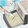 Bac à litière en acier inoxydable - Bac à litière haut de Voir les images du produit 5