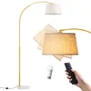 Lampa podłogowa EDISHINE do salonu z pilotem, regulowana w Podgląd zdjęcia produktu 1