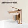 EMKE Wasserhahn Bad Roségold 195x173x46mm, Messing, Produktbild-Vorschau 4