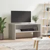 vidaXL Armoire TV Gris Sonoma 80x40x40 cm Bois composite Voir les images du produit 2