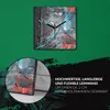 Coloray Uhr auf Leinwand 30x30 cm Wand Uhr Dekoration Produktbild-Vorschau 5