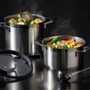 RÖSLE Kochtopf 24 cm Edelstahl Silence Pro Silikon Deckel Produktbild-Vorschau 10