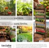 Jardinière verticale FLORA en bois laqué avec toile de Voir les images du produit 5