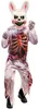 Kostium zombiego królika z maską, przebranie na Halloween, Podgląd zdjęcia produktu 7