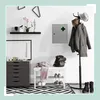 Relaxdays Medizinschrank, abschließbar, 5 Fächer, HxBxT: 43 Produktbild-Vorschau 2