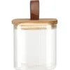 Excellent Houseware Glasbehälter mit Deckel 750 ml braun Produktbild-Vorschau 1