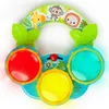 Bright Starts Safari Beats Musikspielzeug Trommel gelb Baby Produktbild-Vorschau 8