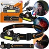 Vergionic 2333 LED + COB, 100lm + 180lm, 6500K, 4 in 1 nero Anteprima dell’immagine prodotto 14