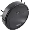 A black robotic vacuum cleaner is shown from a slightly elevated angle against a white background. Náhled obrázku produktu