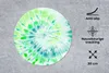 MuchoWow® Mauspad Mousepad Krawattenfärbung - Spirale - Produktbild-Vorschau 2