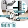 Rollator KESSER® in alluminio pieghevole, regolabile in Anteprima dell’immagine prodotto 9