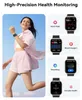 Damen Smartwatch mit Telefonfunktion Herzfrequenzmesser, Produktbild-Vorschau 3