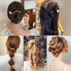 6 Stück Groß Haarspangen Damen Flache Haarklammer Claw Clip Produktbild-Vorschau 6