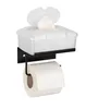 Toilettenpapierhalter aus Metall mit Ablage DESULO Produktbild-Vorschau 6