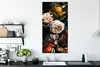 MuchoWow® Poster Blumen - Natur - Muster 60x120 cm - Produktbild-Vorschau 3